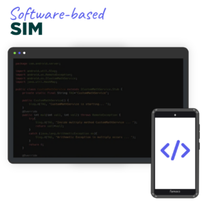 Famoco Connect embedded and software-based SIM