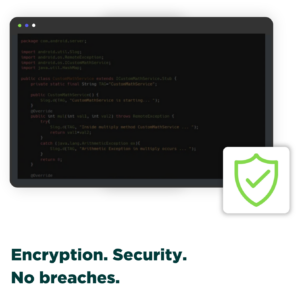 Famoco OS encryption and advanced security features