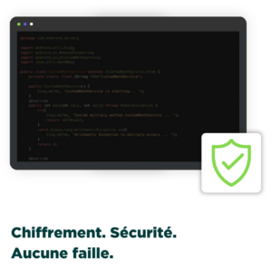 Famoco OS cryptographie et chiffrage pour la sécurité des données