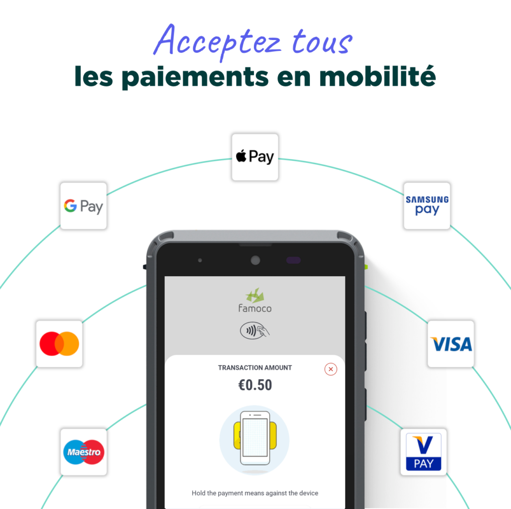 Famoco Pay compatibilité des paiements
