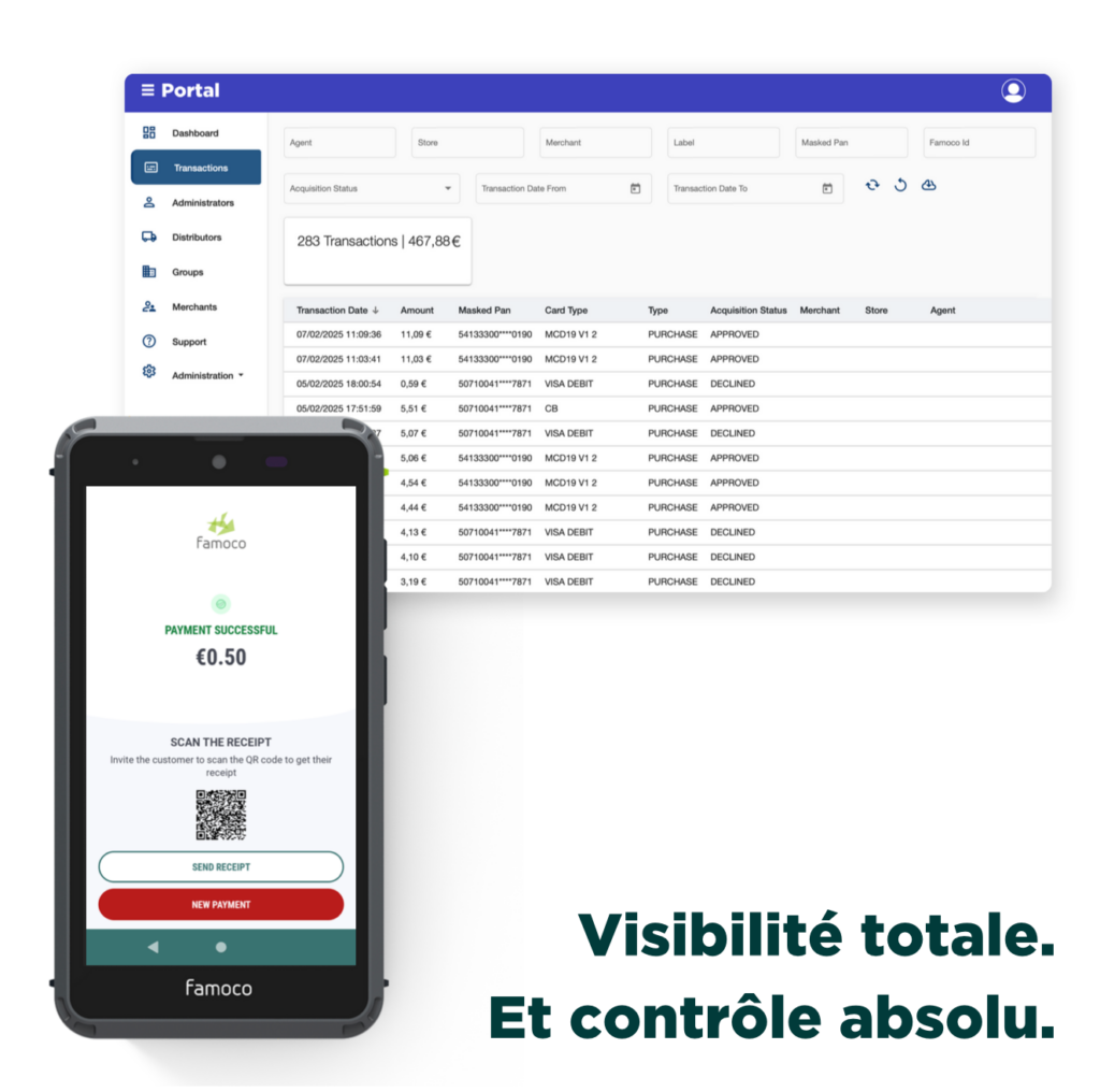 Famoco Pay portail