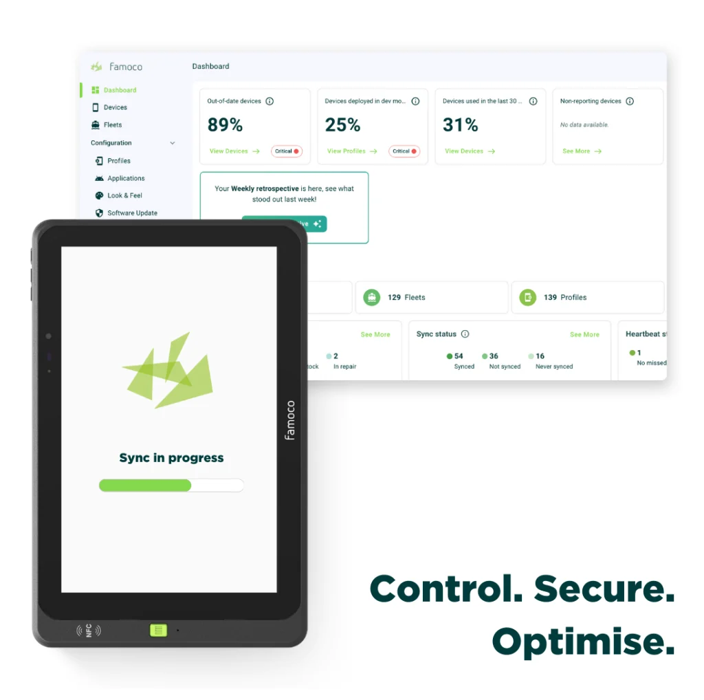 Famoco Tab 10 Mobile Device Management