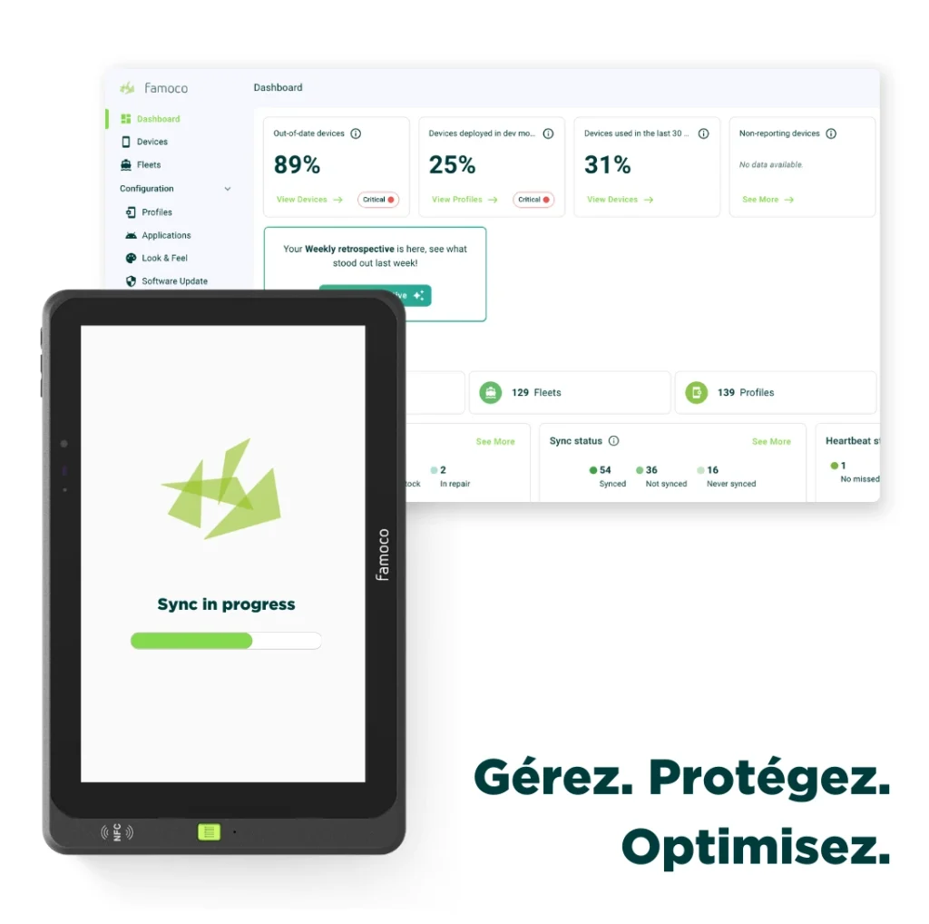 Famoco Tab10 MDM Controle