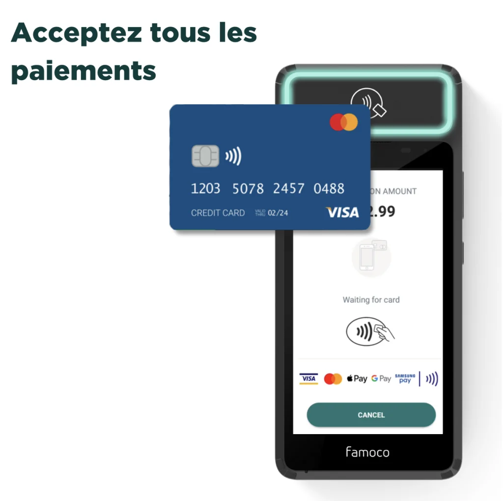 Famoco Tap&Go Paiement NFC