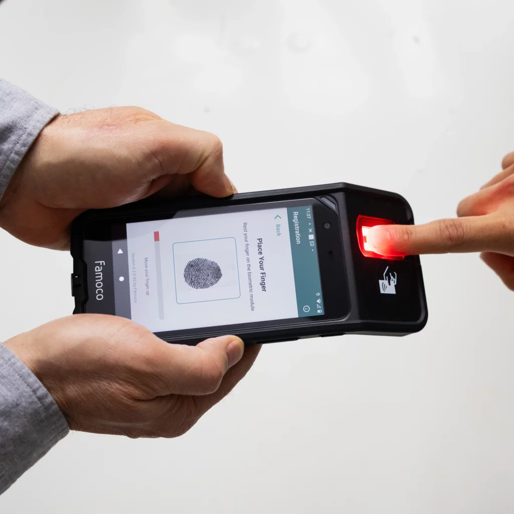 Healthcare Digital health insurance management using biometry