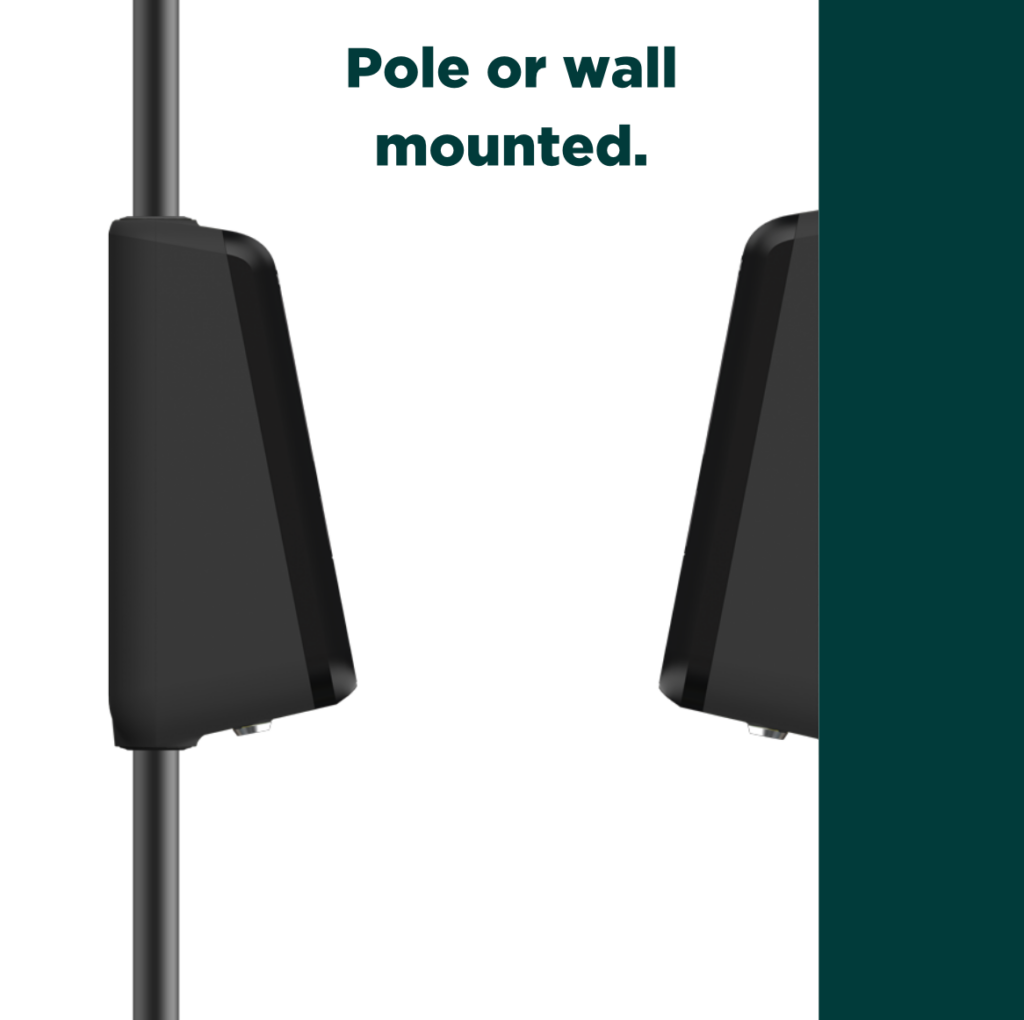 Pay&Pass FX925 Setup, wall or pole mounted