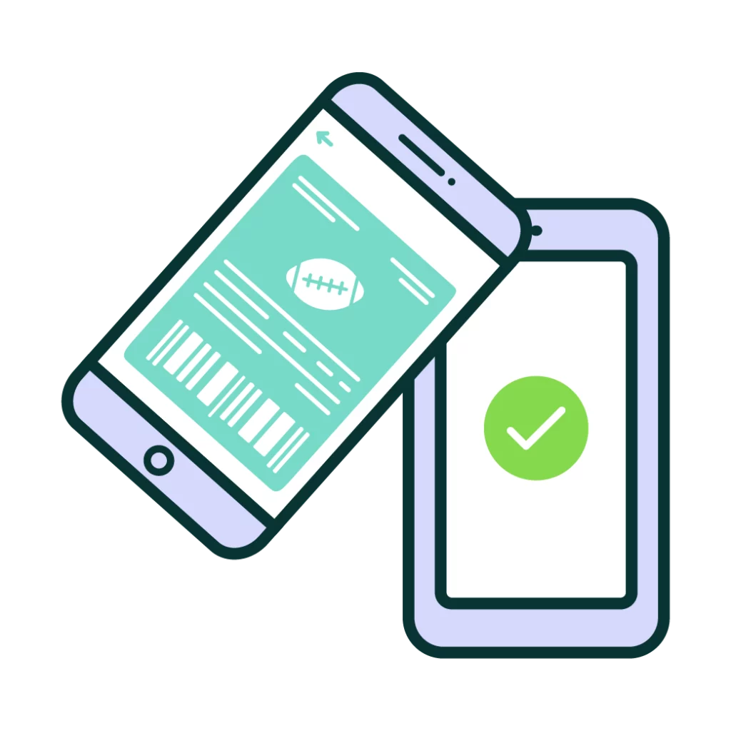Ticketing for access control