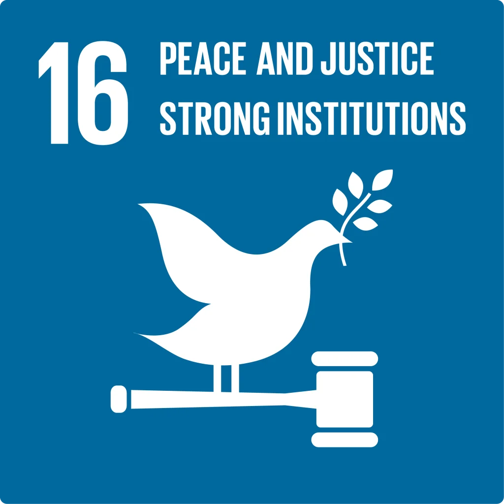 SDG Peace and justice