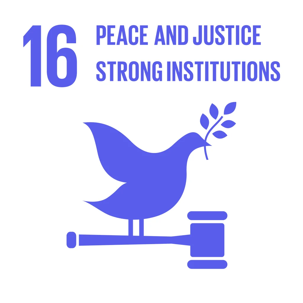 SDG Peace and Justice Negatif